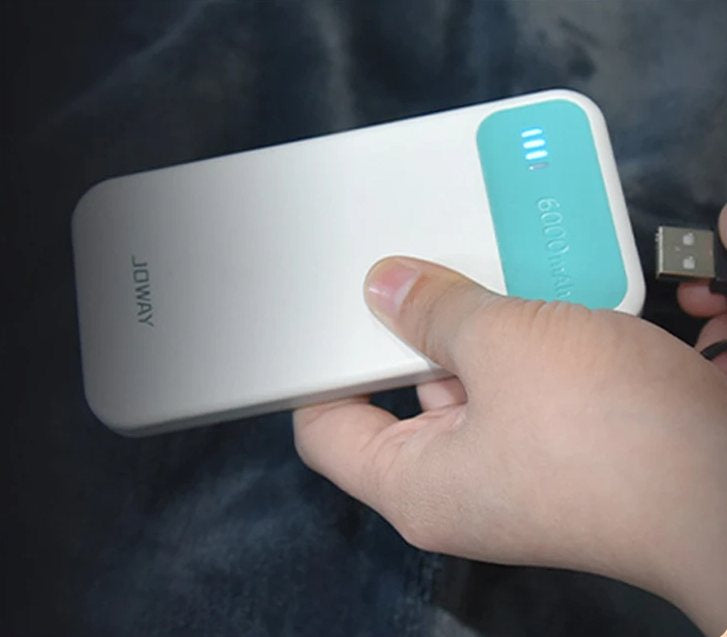 Plug into the power bank
